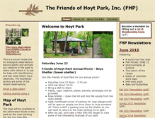 Tablet Screenshot of hoytpark.org